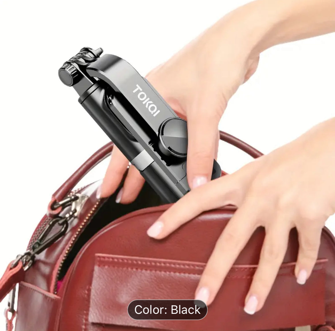 40" Extendable All-in-1 Smartphone Tripod Stand - 360° Rotation, Wireless Remote, Compact Design for iPhone 14/13/12/12 Pro/11/11 Pro/XS/XR/X/8/7 Plus, Samsung,
Google, LG, Sony Smartphones